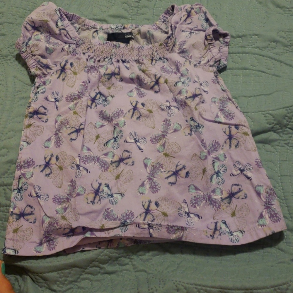 Giral butterfly top